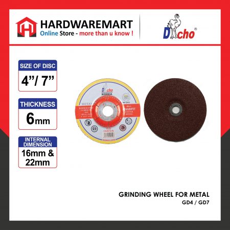 DACHO GRINDING WHEEL FOR METAL (PER PIECE)