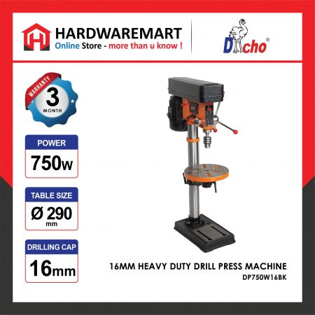 DACHO 16MM 750W HEAVY DUTY DRILL PRESS MACHINE