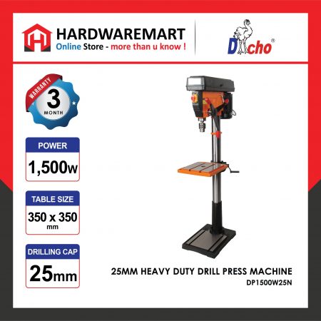 DACHO 25MM 1500W HEAVY DUTY DRILL PRESS MACHINE