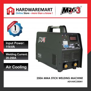 MAX-3 *250A MMA STICK WELDING MACHINE ADVARC250M1