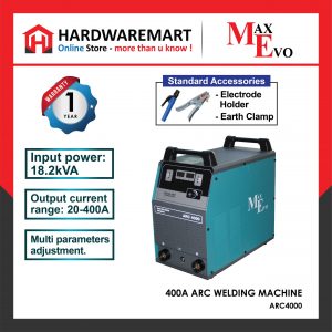 MAXEVO ARC4000 400A ARC WELDING MACHINE