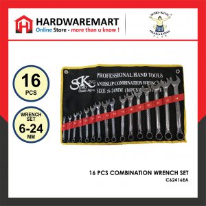 SUMO KING 16 PCS COMBINATION WRENCH SET (6MM - 24MM)