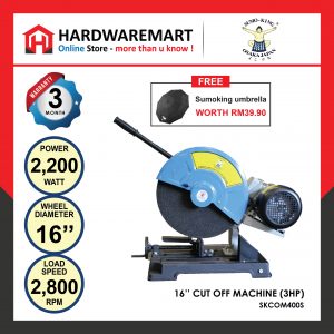 SUMO KING SKCOM400S CUT OFF MACHINE (3HP/400MM/240V)