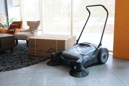 Dacho 40L Hand Push Sweeper Manual Dried Leave Industrial Factory Use Broom penyapu tolak tangan