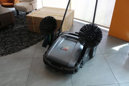Dacho 40L Hand Push Sweeper Manual Dried Leave Industrial Factory Use Broom penyapu tolak tangan