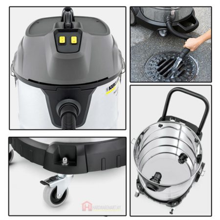 KARCHER NT70/2ME WET & DRY VACUUM CLEANER (2300W/70L/254MBAR)