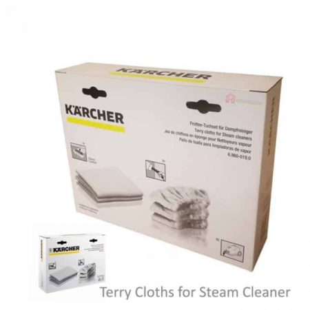 KARCHER TERRY CLOTH KIT FOR STEAM CLEANER (5PCS/SET)
