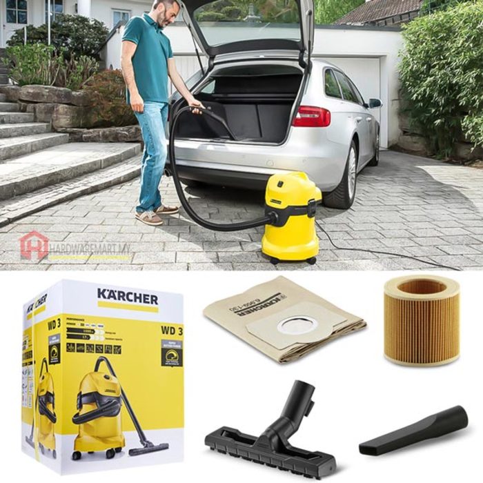 Karcher WD3 Wet & Dry Multipurpose Vacuum Cleaner Karcher Vacuum