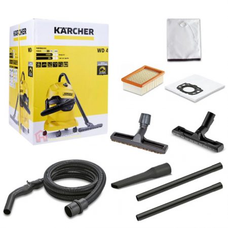 KARCHER WD4 WET & DRY MULTIPURPOSE VACUUM CLEANER (1000W/20L)