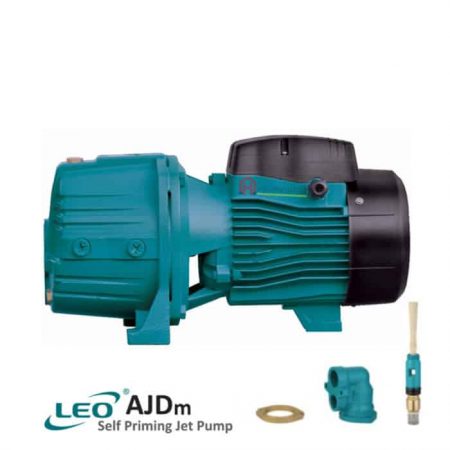 LEO AJDM110/4H SELF-PRIMING JET PUMP FOR DEEP WELL Pam Air Perigi [1 PHASE] (1.5HP/90LMIN)