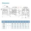 LEO AJM75 SELF-PRIMING JET WATER PUMP Pam Air [1 PHASE] (1HP/65LMIN/25MM)