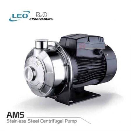 LEO AMSM70/0.75 STAINLESS STEEL CENTRIFUGAL PUMP Pam Air Rumah Kolam [1 PHASE] (1HP/80LMIN)