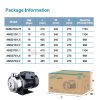 LEO AMS210/1.5 STAINLESS STEEL CENTRIFUGAL PUMP Pam Air Rumah Kolam [3 PHASE] (2HP/290LMIN)