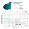 LEO APSM37 SELF-PRIMING PERIPHERAL PUMP Pam Air Rumah Kolam [1 PHASE] (370W/40LMIN/25MM)