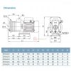 LEO ECHM2-30 MULTISTAGE CENTRIFUGAL PUMP-WITHOUT PRESS CONTROL Pam Air Rumah Kolam 水泵 (0.5HP/60LMIN/25MM)