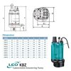 LEO KBZ32.2 SUBMERSIBLE DEWATERING PUMP Pam Air [3 PHASE] (3HP/830LMIN/80MM)