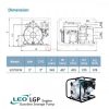 LEO LGP30-W PETROL ENGINE SEWAGE PUMP Pam Air Enjin Kilang