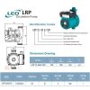 LEO LRP15-90A/160 HOT WATER AUTOMATIC CIRCULATION PUMP Pam Air Rumar Kolam 水泵 (123W/25LMIN/15MM)