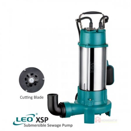 LEO XSP18-12/1.3ID SEWAGE SUBMERSIBLE PUMP Pam Air Kumbahan [1 PHASE] (1300W/300LMIN/50MM)