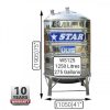 STAR WS125 STAINLESS STEEL WATER TANK (1250L/275GAL)