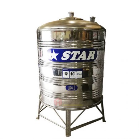 STAR WS150 STAINLESS STEEL WATER TANK (1500L/330GAL)