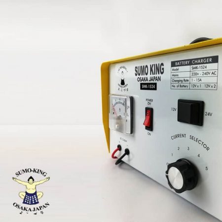 SUMO KING SMK1524 PROFESSIONAL BATTERY CHARGER (12V-24V/15A)