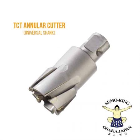 SUMO KING 35MM TCT ANNULAR CUTTER WITH UNIVERSAL SHANK (DIAMETER 12MM-21MM)