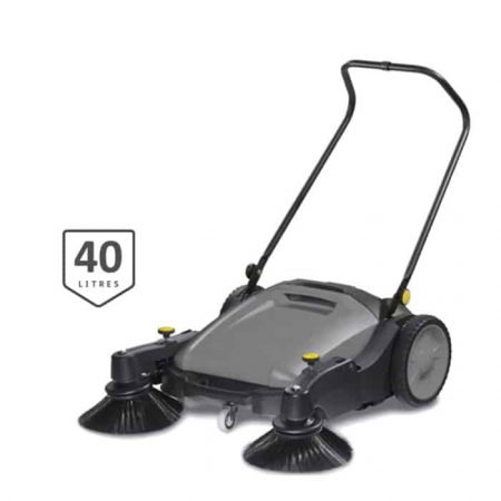 Dacho 40L Hand Push Sweeper Manual Dried Leave Industrial Factory Use Broom penyapu tolak tangan