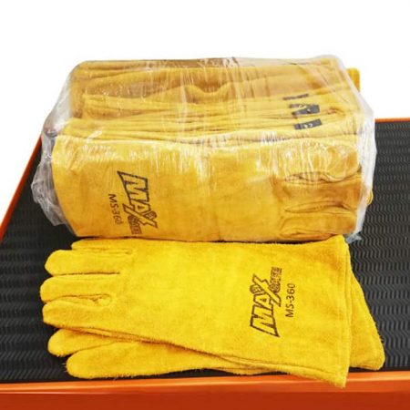 MAX-3 14" MAX-SAFE WELDING LEATHER HAND GLOVE MS-360