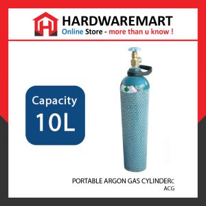 10L PORTABLE ARGON GAS CYLINDER