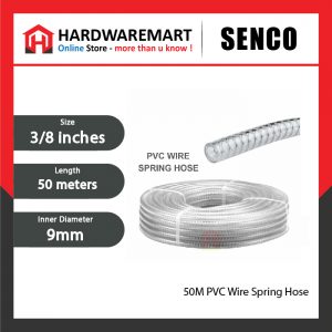 SENCO SH38 50M PVC Wire Spring Hose (9mmx15mm)