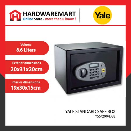 YALE YSS/200/DB2 STANDARD SAFE BOX