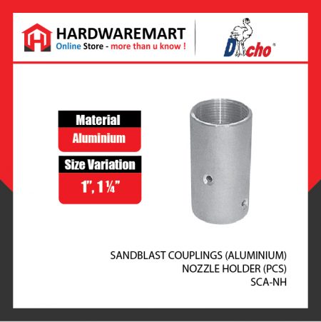 SANDBLAST COUPLINGS (ALUMINIUM) - NOZZLE HOLDER (PCS)