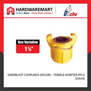 SANDBLAST COUPLINGS (NYLON) - FEMALE ADAPTER (PCS)