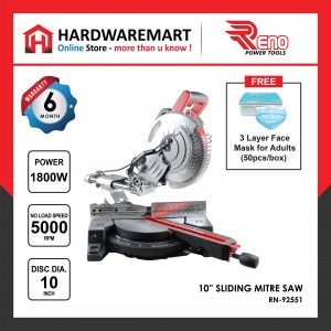 RENO RN1200 Heavy Duty Demolition Hammer Concrete Hammer Breaker Hacker mesin pemecah batu ?????? (1600W)