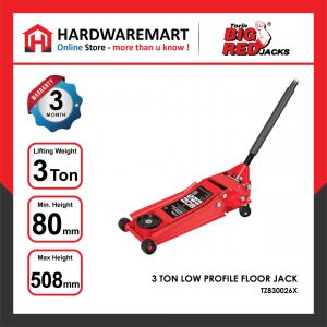 [32KG] BIGRED 3 TON Low Profile Heavy Duty Hybrid Lift Dual Pump Hydraulic Garage Floor Jack Repair car kereta kenderaan 千斤顶