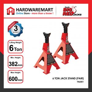 BIGRED 6 TON Jack Stand Car Heavy Duty Strong Automotive Garage Porch Repair Equipment Kereta Kenderaan 千斤顶支架 (PAIR)