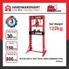 BIGRED 30 TON HEAVY DUTY SHOP PRESS MANUAL HYDRAULIC MACHINE CAR BEARING DISASSEMBLY AUTO REPAIR KERETA [PREMIUM TYPE]