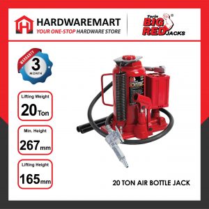 BIGRED 20 TON BIGRED Hydraulic Air Bottle Jack Lifting Stand Emergency Vehicle Tool/Jek Hidraulik udara 千斤顶