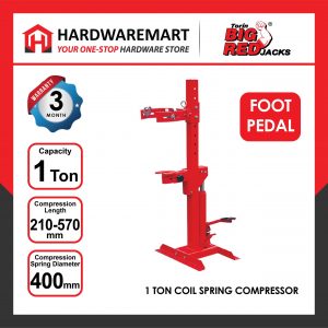 BIGRED 1 TON COIL SPRING COMPRESSOR (FOOT PEDAL) Garage Automotive Tools Car Vehicle Kereta Kenderaan