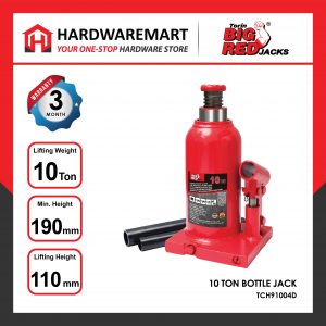 BIGRED 15 TON Hydraulic Bottle Jack Lifting Stand Emergency Vehicle Tool/Jek Hidraulik Kereta 油压千斤顶