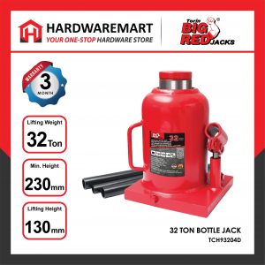 BIGRED 15 TON Hydraulic Bottle Jack Lifting Stand Emergency Vehicle Tool/Jek Hidraulik Kereta 油压千斤顶