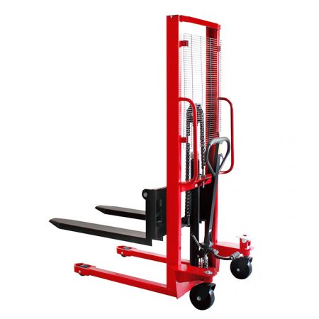 [HEAVY DUTY] BIGRED 1 Ton 1000KG Hand Pallet Stacker Manual Lifting Forklift operasi tangan kaki 手动叉车