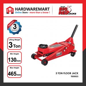 [28KG] BIGRED 3 TON Heavy Duty Hybrid Lift Dual Pump Hydraulic Garage Floor Jack Repair car kereta kenderaan 千斤顶