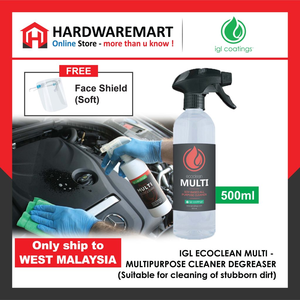 IGL ECOCLEAN MULTI Multipurpose Cleaner Degreaser (500ml) HardwareMart