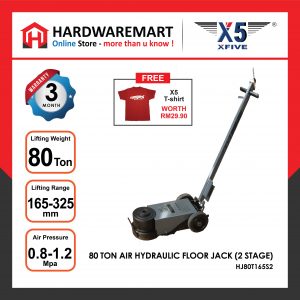 X5 AFJ50T1AF 50 TON 1 STAGE Heavy Duty Hybrid Lift Pneumatic Air Hydraulic Floor Jack Garage Automotive Repair car jek kereta 千斤顶