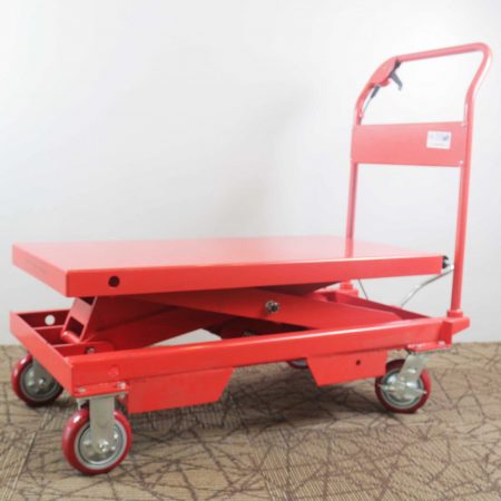 X5 1000KGS Hydraulic Table Truck Lift Trolley Lifting Cart with Foot Pedal Repair car meja mengangkat kereta