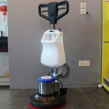 DACHO Heavy Duty FLOOR BURNISHER Multi functional Floor Polisher Floor Brusher 17inch Manual Scrubber (1.5HP/1800W)