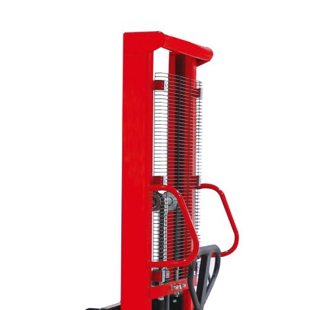 [HEAVY DUTY] BIGRED 1 Ton 1000KG Hand Pallet Stacker Manual Lifting Forklift operasi tangan kaki 手动叉车