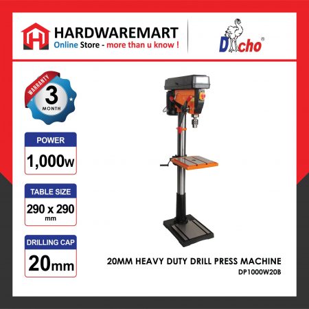 DACHO 20MM 1100W HEAVY DUTY DRILL PRESS MACHINE (HIGH TYPE)